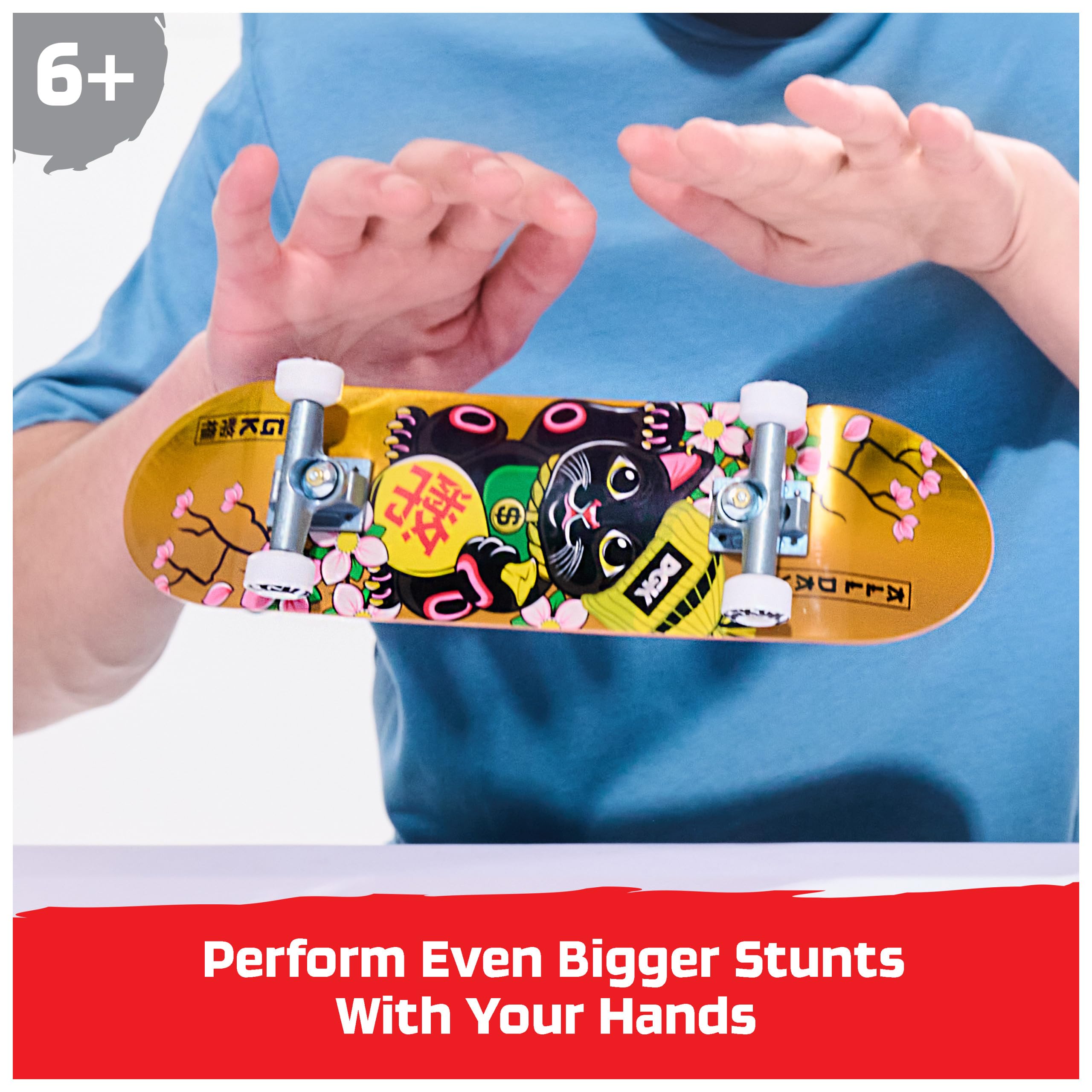 TECH DECK, DGK Handboard; Authentic Mini Skateboards, Kids Toys